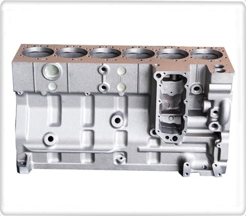 Cummins 6CT Cylinder block with double thermostat